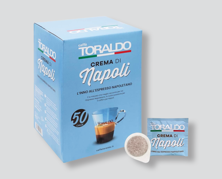 Caffè Toraldo Crema di Napoli
Cialde caffè ESE 44mm
Caffè espresso in cialde
Toraldo caffè Napoli
Caffè napoletano in cialde
Cialde caffè espresso
Toraldo crema espresso
Caffè intenso e cremoso
Cialde compatibili ESE
Caffè da casa Napoli
caffè Arabica e Robusta
espresso napoletano tradizionale
cialde per macchina espresso
caffè aromatico e corposo
toraldo cialde da 50 pezzi
caffè pronto a casa
caffè da colazione
espresso con crema persistente
bevanda al caffè italiana
caffè per pausa rilassante
