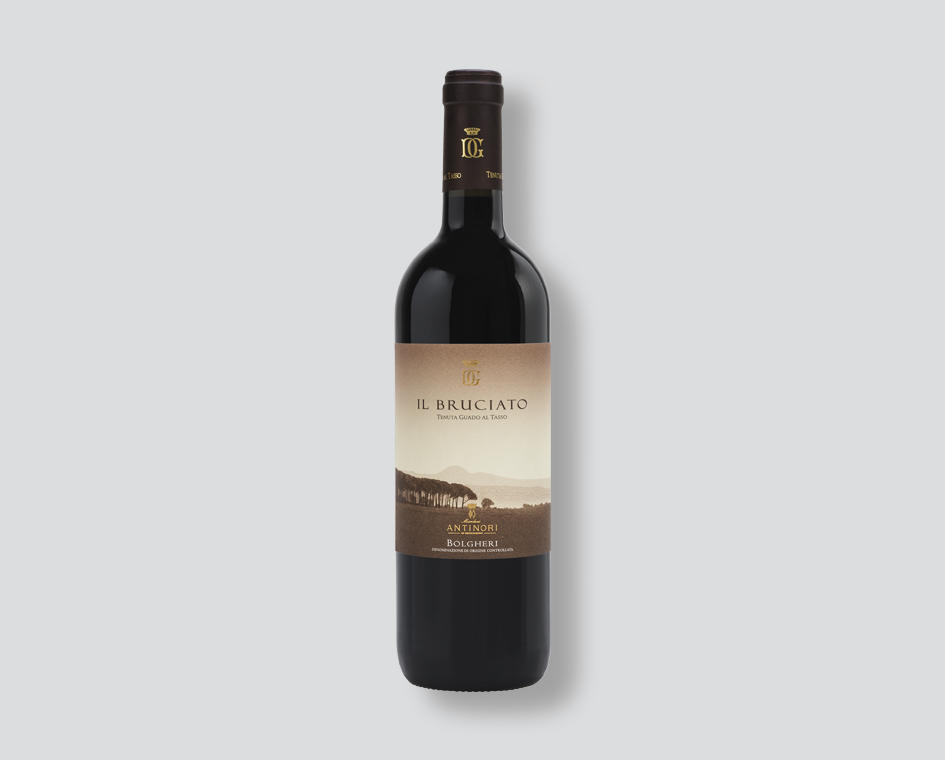vino rosso
Il Bruciato Bolgheri Rosso
Antinori vino rosso
Marchese Antinori Bolgheri
Bottiglia Il Bruciato
Vino toscano Bolgheri DOC