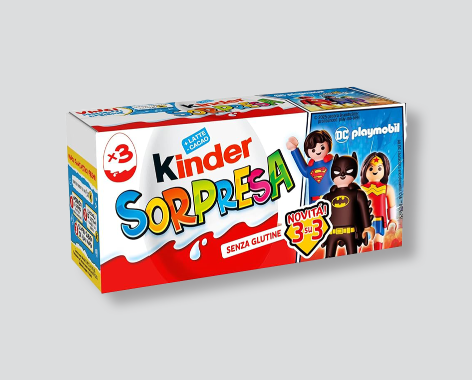 kinder sorpresa 3 pezzi
ovetti kinder cioccolato
kinder sorpresa multipack
kinder con sorpresa
cioccolato kinder bambini
kinder ovetti gioco
snack dolce kinder
kinder 3 ovetti
uova kinder sorpresa
kinder sorpresa confezione