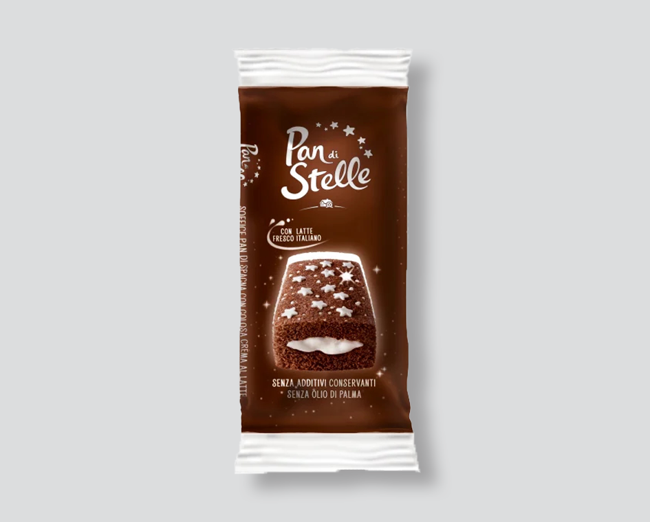 Merenda Pan di Stelle
Snack al cacao
Merendina con crema al latte
Dolce confezionato
Pan di Spagna al cioccolato
Merenda per bambini
Merenda confezionata
Dolcetto al cioccolato
Snack Pan di Stelle
Pausa dolce
Merenda 8 porzioni
Prodotto per colazione