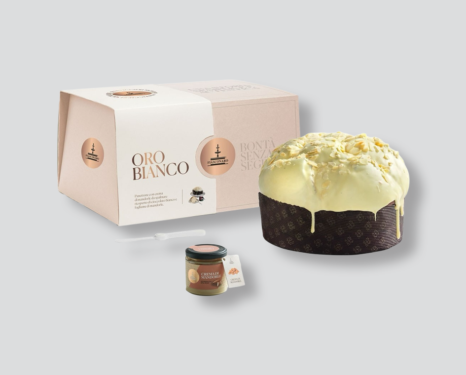 Panettone Fiasconaro
Panettone con crema di mandorle
Panettone Oro Bianco
dolce siciliano
panettone artigianale
Fiasconaro mandorla
panettone natalizio
panettone 1 kg
panettone con mandorle
dolci siciliani
panettone natale