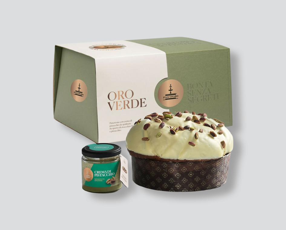 ne Fiasconaro
Panettone con crema di pistacchio
Panettone Oro Verde
dolce siciliano
panettone artigianale
Fiasconaro pistacchio
panettone natalizio
panettone 1 kg
panettone con pistacchio
dolci siciliani
Panettone natale