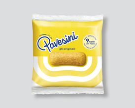 Pavesini
Biscotto leggero
Snack dolce
Prodotto per bar
Biscotto per vending
Merenda confezionata
Pausa leggera
Biscotto fragrante
Food Service dolce
Snack monoporzione
Biscotto da colazione
Biscotto classico italiano