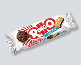 Ringo Vaniglia
Biscotto farcito
Snack dolce
Food Service
Prodotto per bar
Prodotto per vending
Biscotto al cacao e vaniglia
Merenda confezionata
Pausa dolce
Ringo professionale
Biscotto confezionato
Dolce da distributore
Snack monoporzione