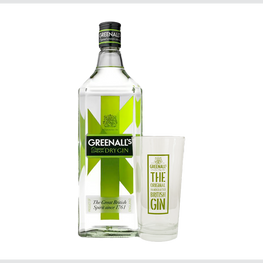 Gin Greenall's London Dry 1 L + 2 bicchieri