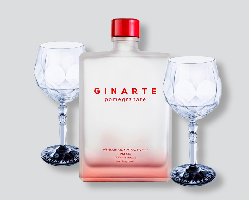 Ginarte Pomegranate + 2 bicchieri