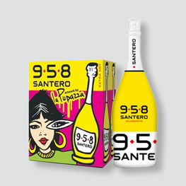 Spumante Santero Extra Dry La Pupazza Santero 958 + OMAGGIO