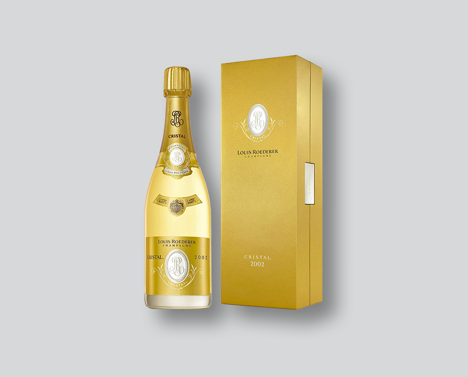 Champagne Louis Roederer Cristal 2002 Brut Millesimè (Cofanetto)