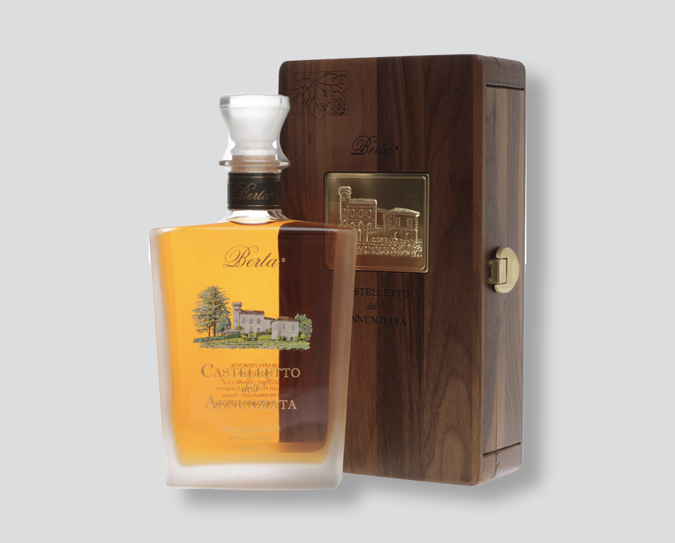 grappa Berta
Castelletto dell’Annunziata
grappa invecchiata
distillato delle Langhe
grappa premium
bottiglia Berta
grappa artigianale
regalo
regalo di natale