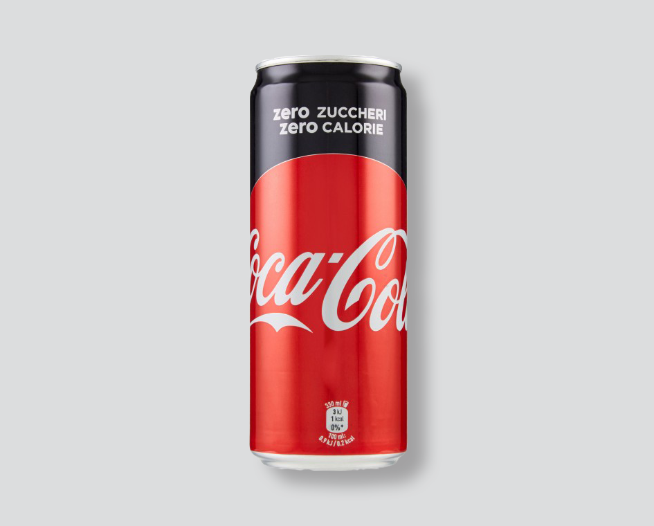 Coca Cola Zero 33 cl (Lattina)