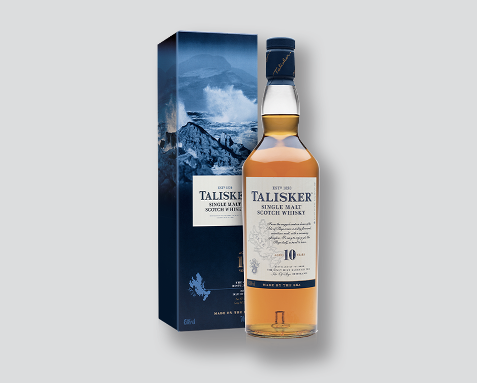 Talisker Single Malt Scotch Whisky 10 Years Old
